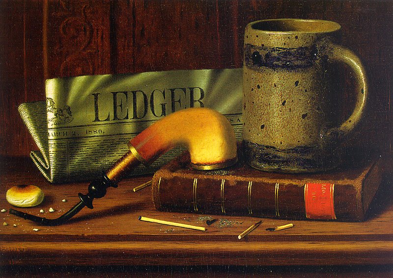 William Michael Harnett Philadelphia Public Ledger